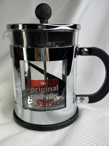 Coffee Maker - Bodum Kenya 4 Cup Black New In Box 17oz  Excellent