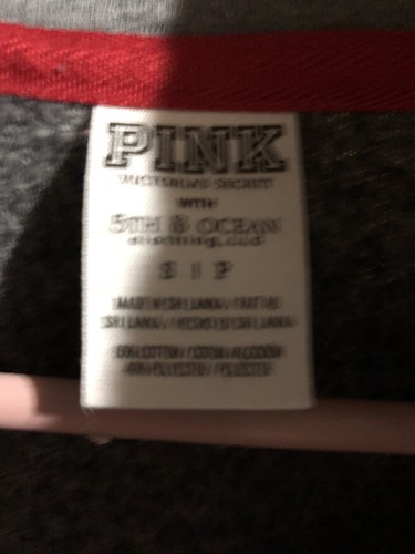 Victoria Secret Pink Sweat Shirts Nebraska Huskers Half Zip