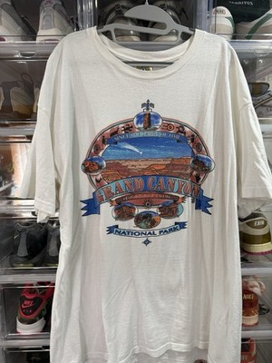 Vintage Grand Canyon National Park T Shirt Spring Ford  XXL USA Fabric Tee