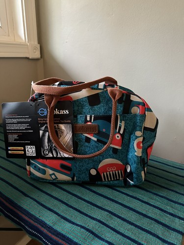 Insulated Lunch Box Waterresistant Lunch Tote Thermal Cool Vintage Car