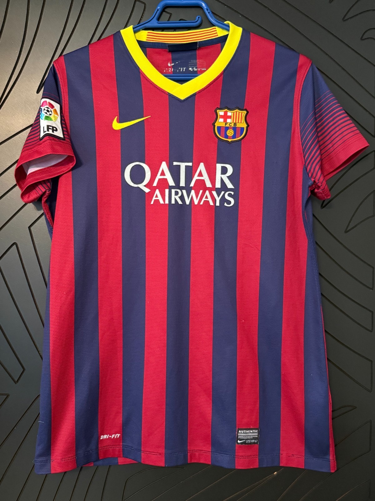 FC Barcelona Messi 10 ユニフォーム Lionel Leo Messi #10 FC Barcelona Football Nike L Women Shirt