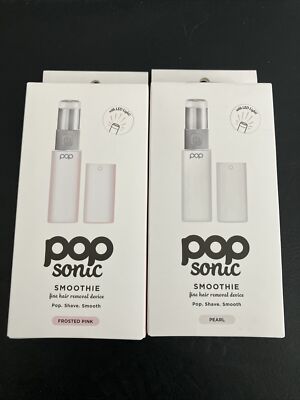 Pop Sonic Set of 2 Smoothie Hair Trimmer Devices- Pink A627425 -