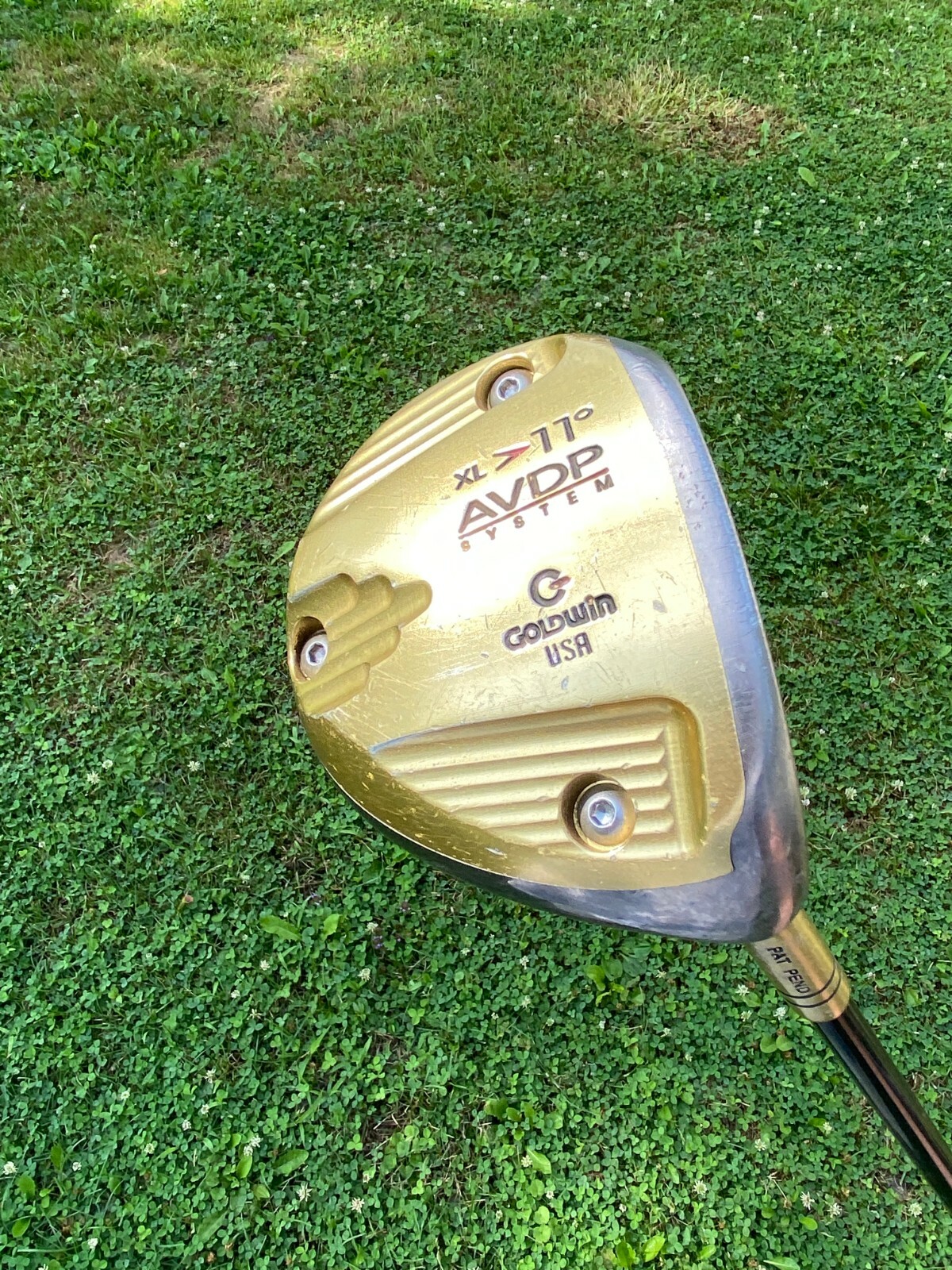 Goldwin right hand AVDP XL 11 degree loft driver graphite shaftのeBay公認