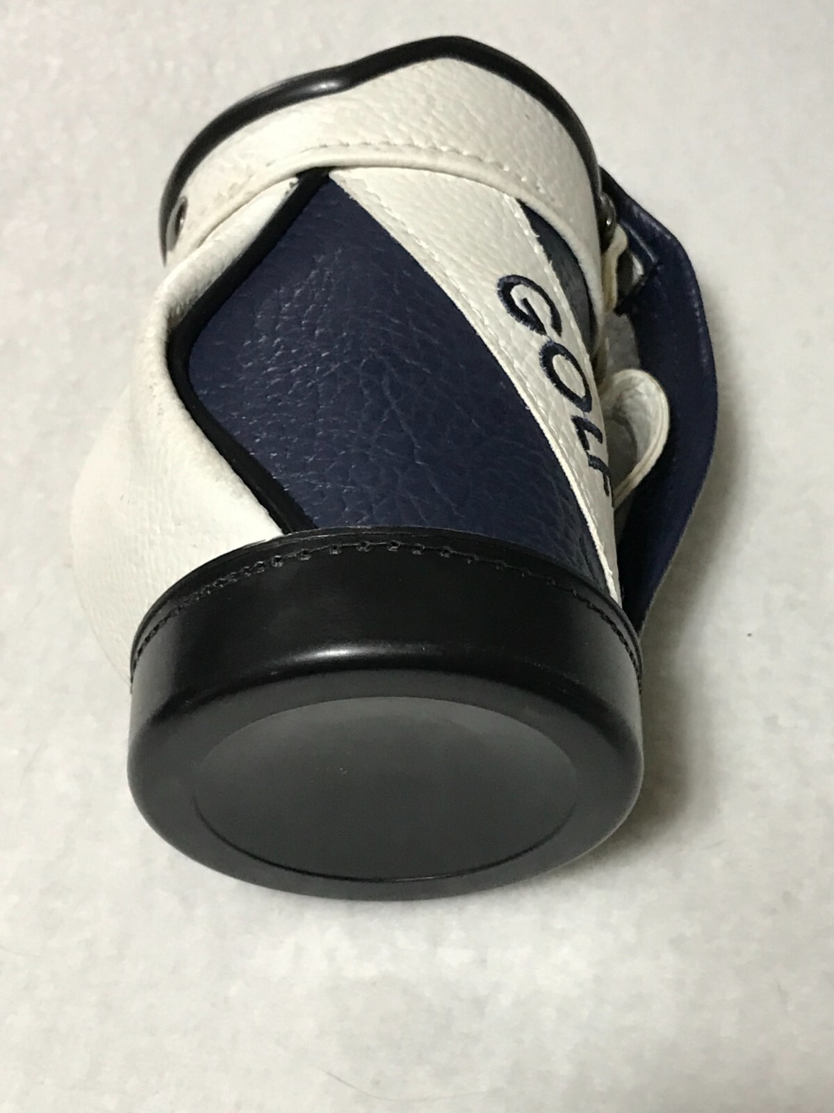Golf Life Desktop Golf Bag Pen Holder Blue White Home or Office 5.5" Tall NEW
