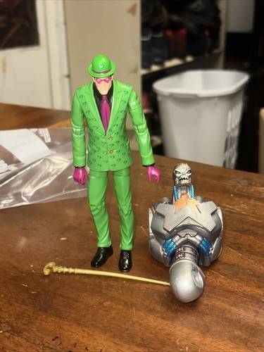 特撮 Medicom DC Hero Sofubi: Riddler Action Figure Batman DC Hero The Riddler Sofubi 10 inch Vinyl Figure by
