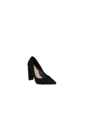 Женские туфли-лодочки JEWEL BADGLEY MISCHKA Black Rumor Toe Block Heel Slip On Pumps 7,5 M