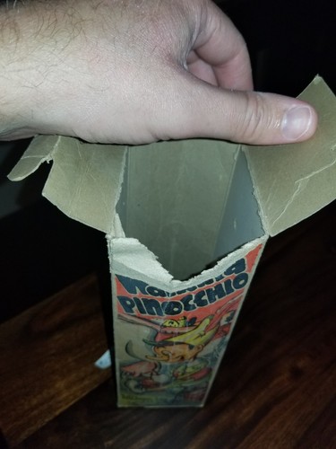 WALT DISNEY  MARX  WALKING  PINOCCHIO  1939   BOX ONLY  NO TOY