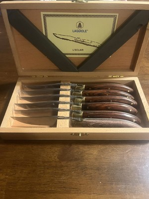 Laguiole L eclair 440 Steak Knife Set Of 6 Display Box Anker Industries