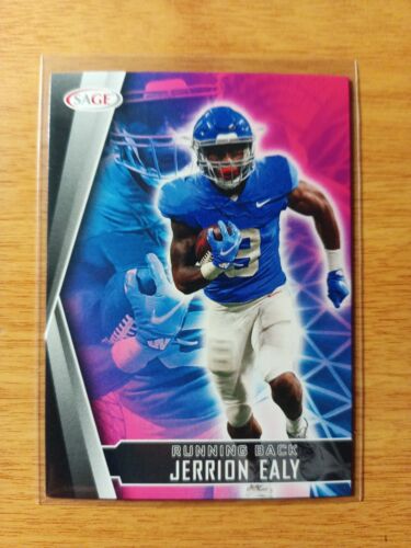JERRION EALY 2022 SAGE DRAFT ROOKIE FOOTBALL CARD-#27-MISSISSIPPI ?. rookie card picture