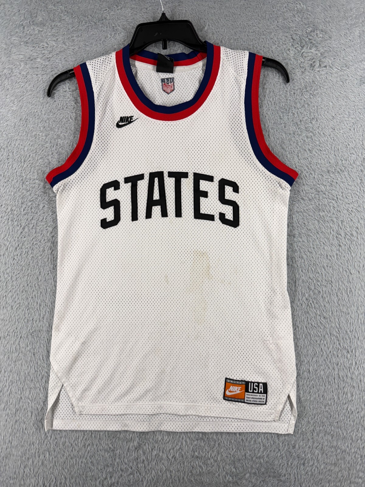 ウェア 00/02 NIKE USA  kit Lsize USMNT 2024 Stadium Home Men's Nike Dri-FIT Soccer Replica