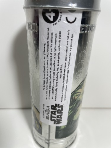 Star Wars Episode 1 Watch 2005 Burger King Promotion  Brand New Sealed