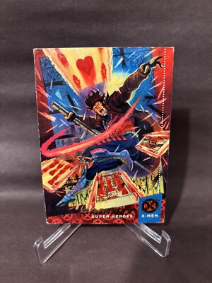Gambit Fleer Ultra Marvel 1993 #4 READ
