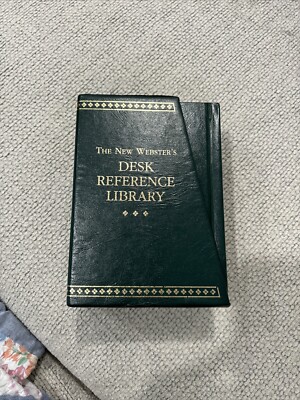 Vintage The New Webster s Desk Reference Library 3 Volume Set 1993