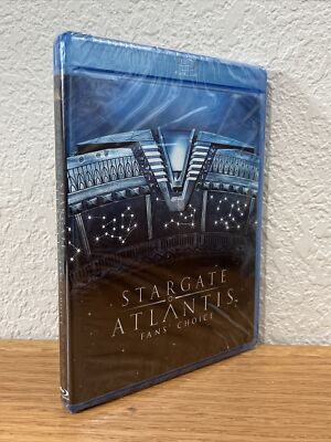 Stargate Atlantis: Fans  Choice (Blu-Ray, 2009) Rising / Enemy at the Gate NEW