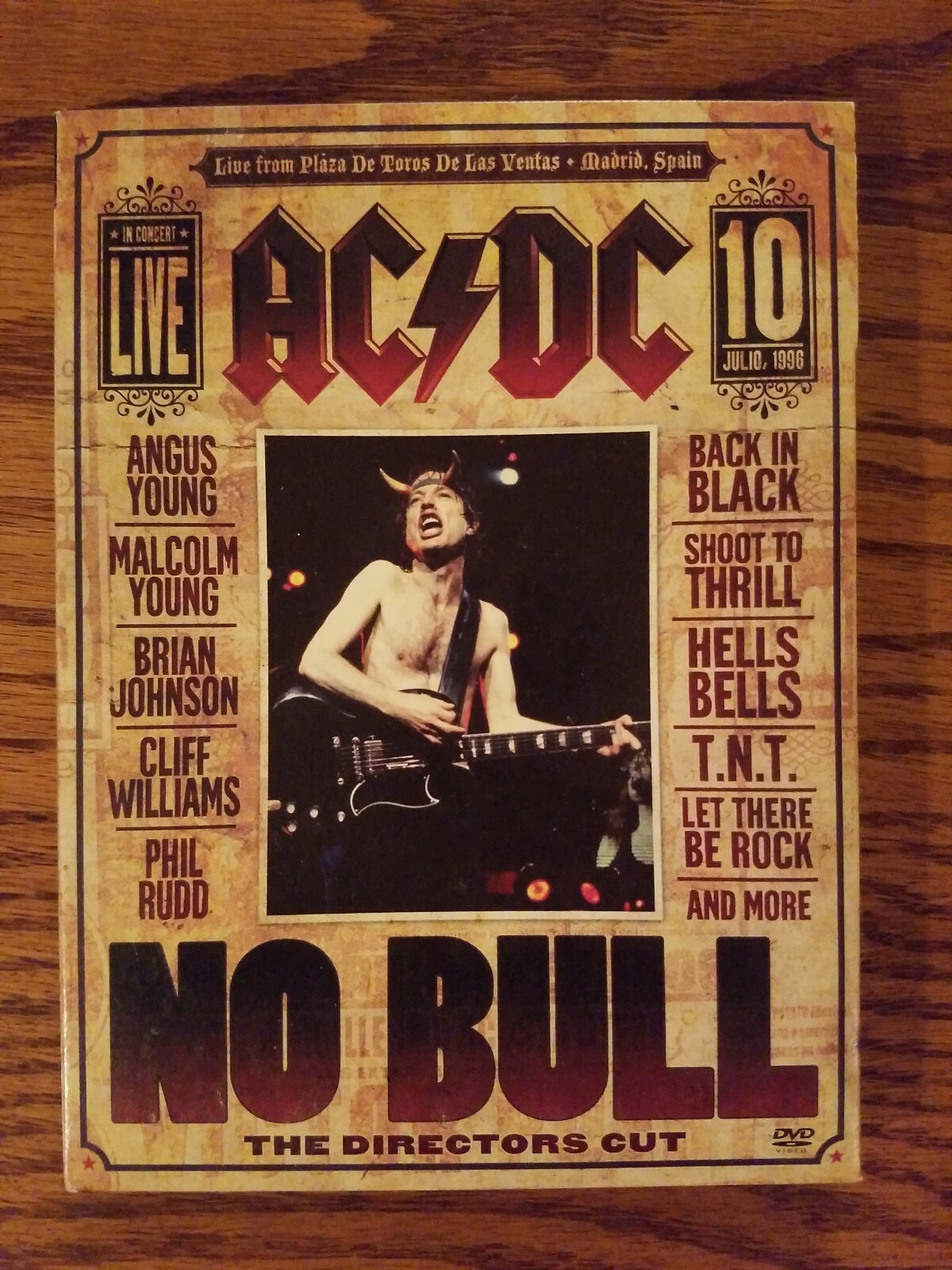 AC/DC No Bull - DVD By AC/DC -live concert | eBay