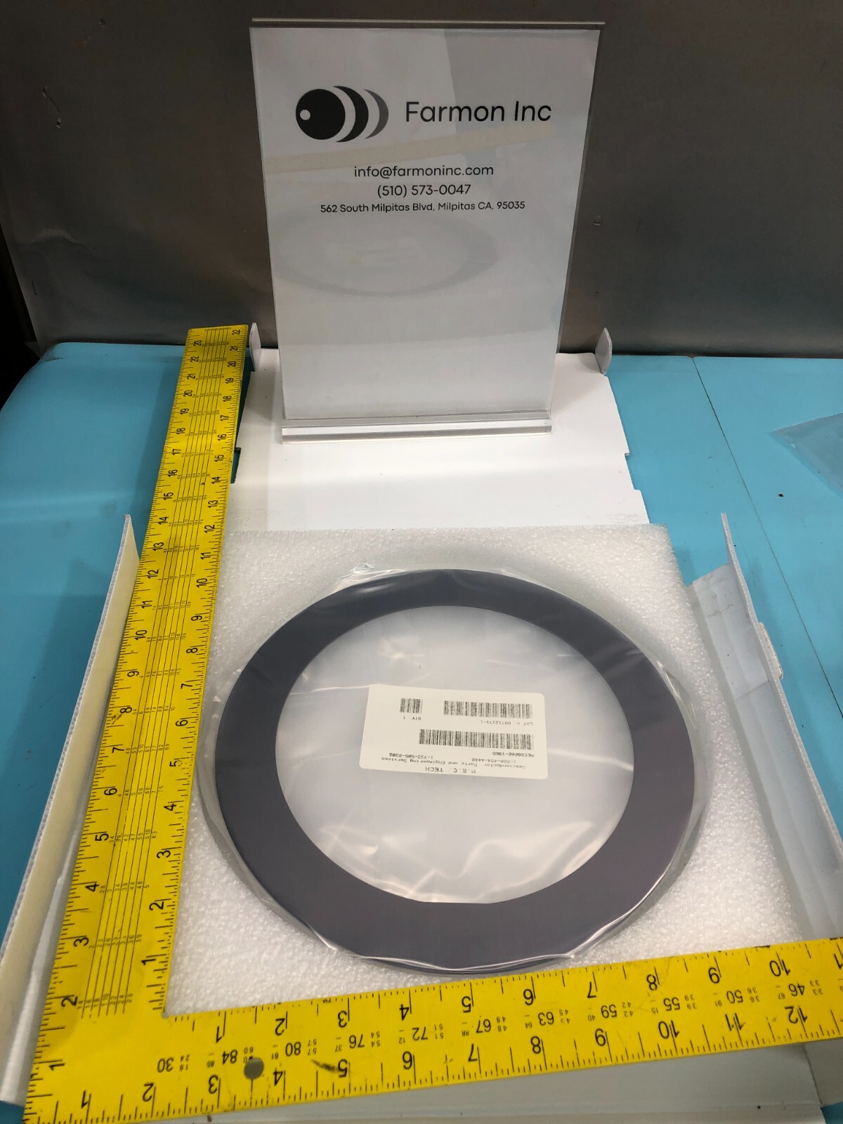M.E.C. Tech MEC86008-1065 Focus Ring, 200mm, 2.0mm Without Holes, 167492