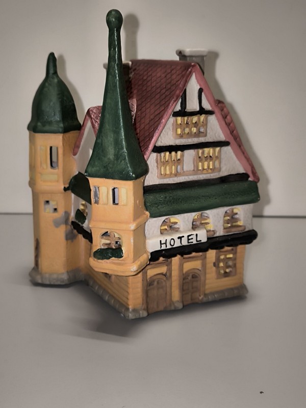 Maison CÃ©Ramique Village Miniature Wurm Kg - Allemagne Ref 57339 - HÃ´Tel - Neuf