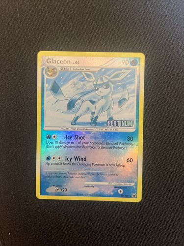 ポケモンカード グレイシア Glaceon LV.46 PLATINUM Glaceon Lv