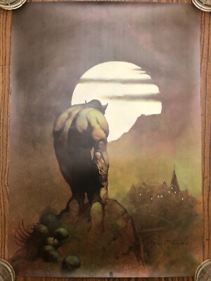 Official Frank Frazetta ''Night Stalker'' 16''x23'' Linen Paper Print Poster Fantasy