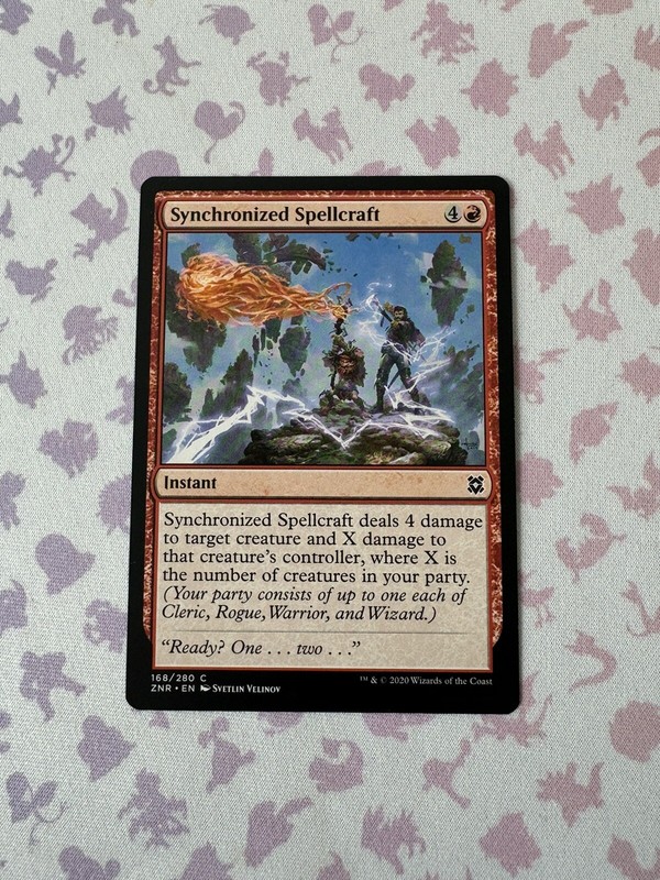 Mtg - Synchronized Spellcraft - Znr - 168/280