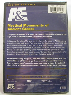 A&E The Lost Ark, The Athens Subway, Mystical Monuments of Ancient Greece NEW!
