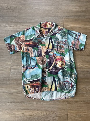 【希少】40s DEADSTOCK HAWAIIAN SHIRT　vintage 希少】40s DEADSTOCK HAWAIIAN SHIRT vintage - メルカリ