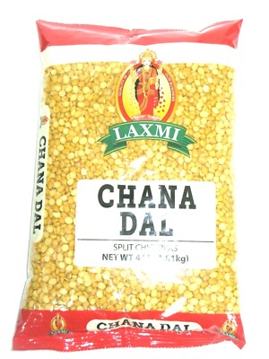 Chana Dal Split Beans Bengal Gram No Husk Hulled 4 lb 