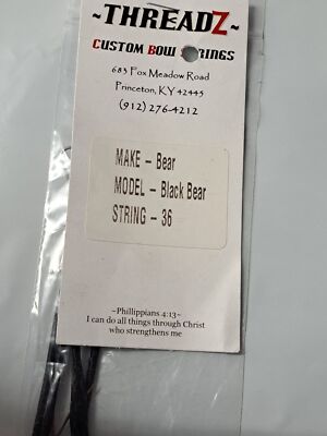 Threadz Custom Bow Strings (Different Makes & Models)