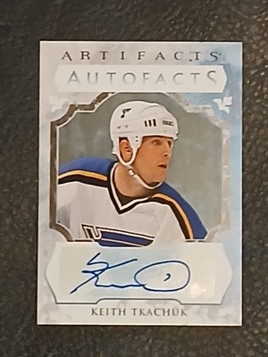 2023-24 Artifacts Autofacts #AFKT Keith Tkachuk B Auto