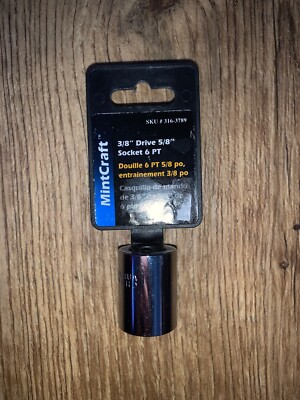 3/8  Drive 5/8  Socket 6 PT