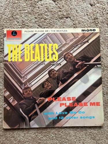 The Beatles Please Please Me UK英盤LP Mono d8362737be2764780a83c810cffd49