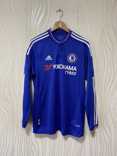 CHELSEA 2015 2016 HOME SHIRT JERSEY ADIDAS S11676 LONG