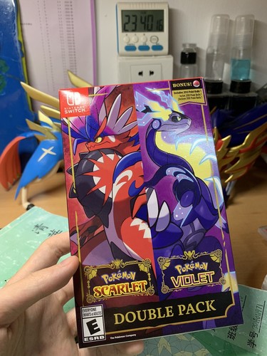 Pokemon Scarlet & Pokemon Violet Double Pack for Nintendo