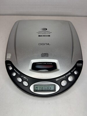 Durabrand CD-50 Personal Programmable Portable CD Player Walkman Discman TESTED
