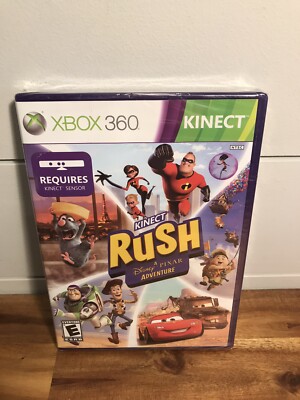 NEW and Sealed - Kinect Rush Pixar Adventure - Xbox 360 - Fast Shipping!