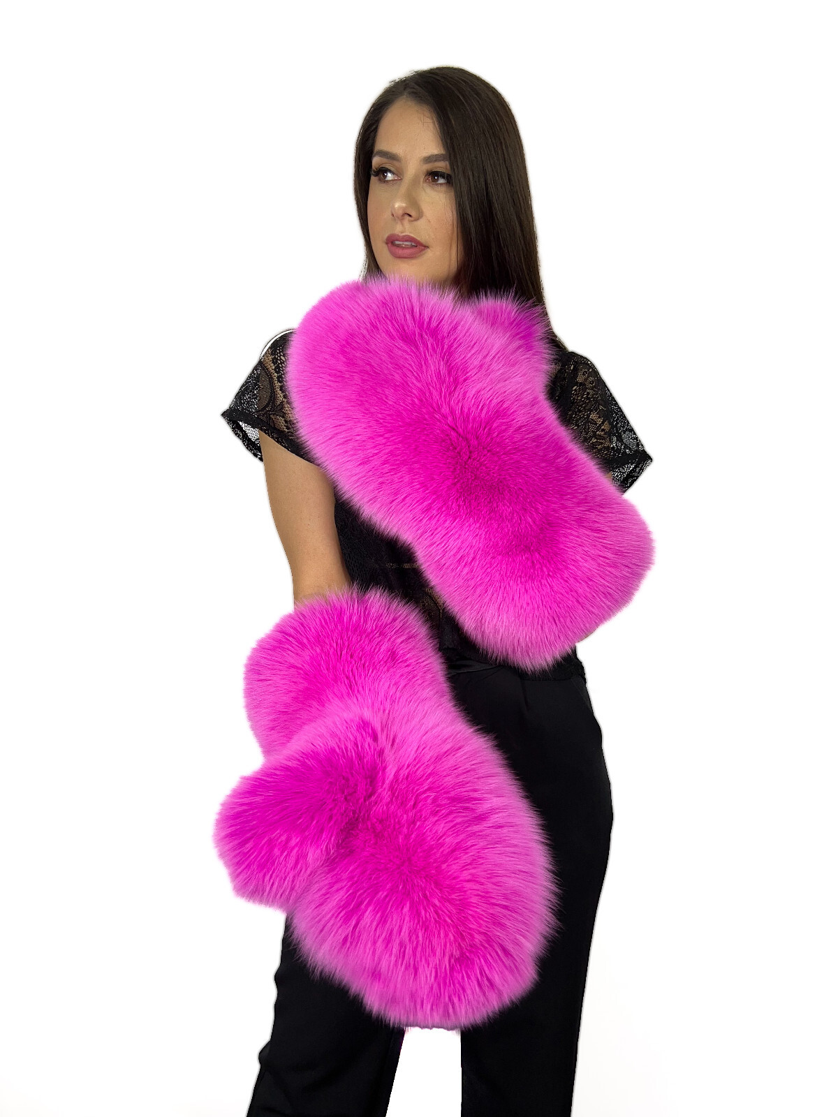 小物 PRADA Gloves/Fur/PINK PRADA Gloves/Fur/PINK