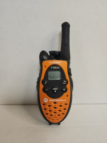 Replacement Motorola Talkabout T4900 Walkie Talkie Two-Way Radio Orange