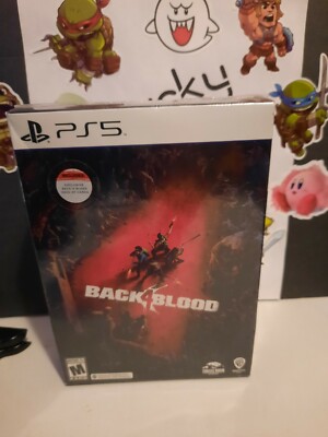 Back 4 Blood with B4B Deck of Cards! (PlayStation 5) BRAND NEW ps5 FREE SHIP
