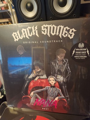 NANA BEST BLACK STONES アナログ盤 未開封新品 送料込 Nana Best Collection Anime Vinyl Record Soundtrack LP (Black