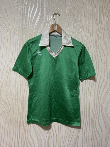 未使用 ルコック ビンテージ 80s 90s ゲームシャツ レア ユニフォーム 1980s LE COQ SPORTIF FOOTBAL SHIRT SOCCER JERSEY sz S MEN