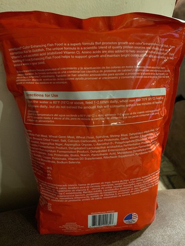 Smartpond Naturals Color Enhancing Fish Food 2 Lbs