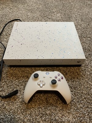 Microsoft Xbox One X 1TB Console NBA 2K20 Edition White