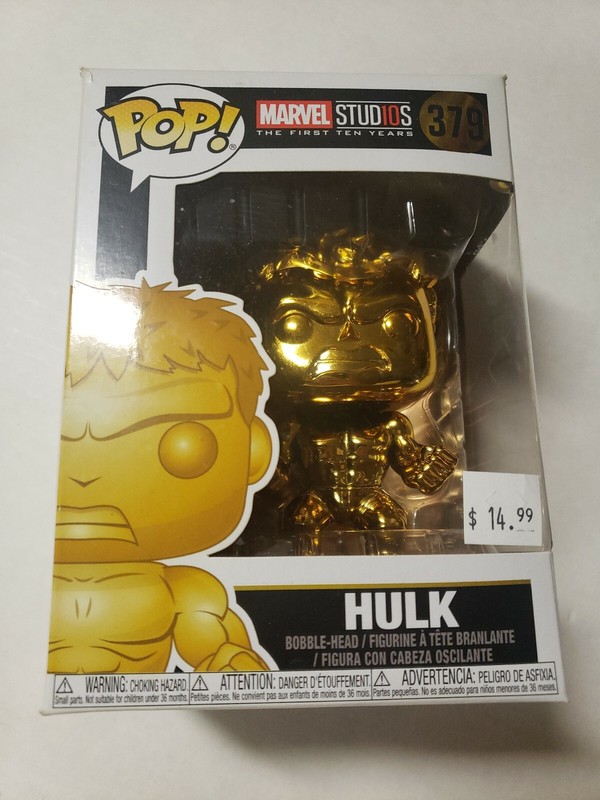 gold hulk funko pop