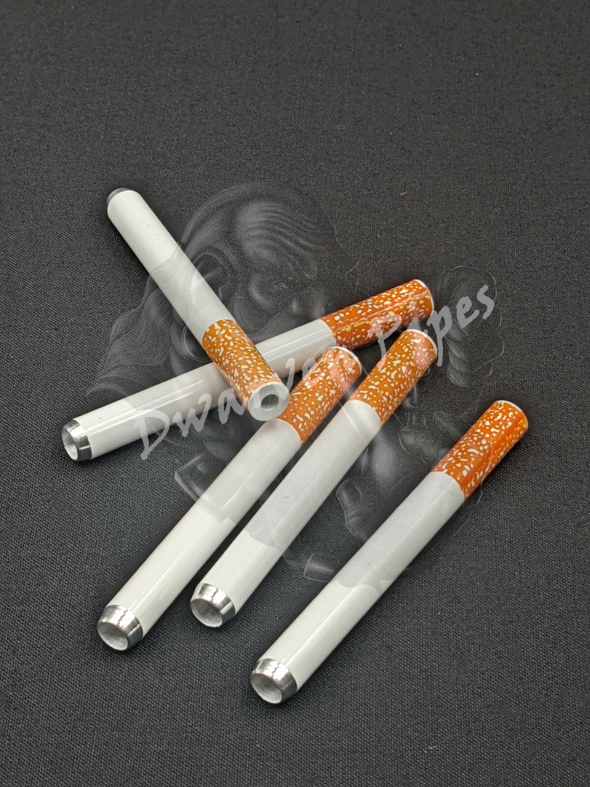 5 Pack: 3" One Hitter Tobacco Smoking Pipe Metal 003