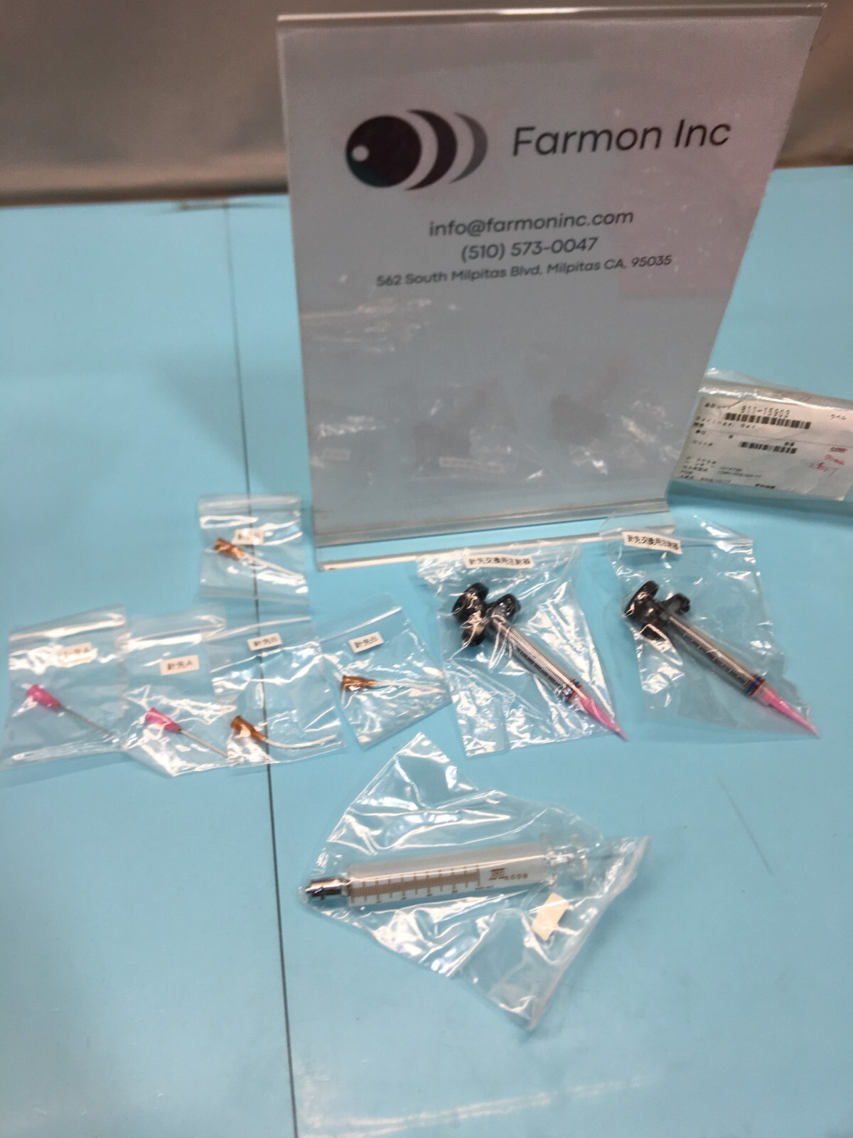 TEL 1D80-002163-11 Syringe, Set, 191155