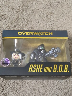 Cute But Deadly OVERWATCH ASHE & B.O.B. 2019 BLIZZARD EXCLUSIVE ASH BOB Figures