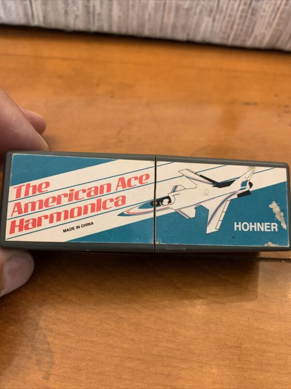 Original Vintage Hohner American Ace Harmonica /C