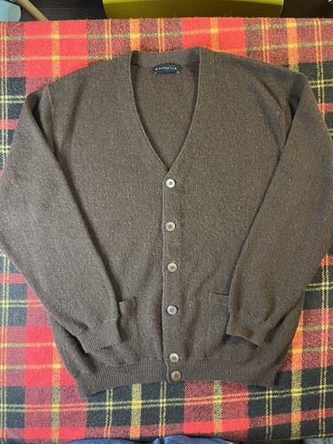 alpaca 111 vintage 100% alapaca cardigan kurt cobain sweater