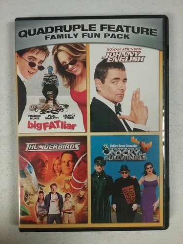 Family Fun Pack (DVD, 2-Disc Set, Quadruple Feature) L82 | eBay