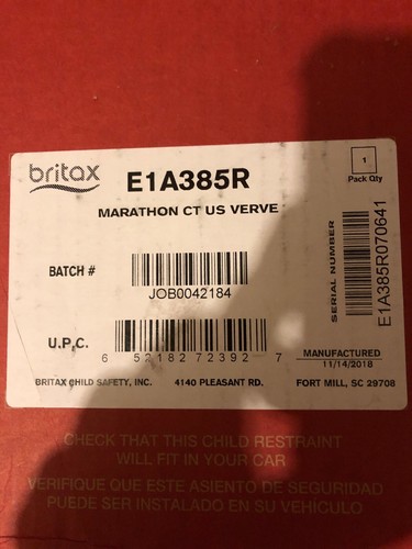 Britax Marathon ClickTight Convertible Car Seat, Verve New